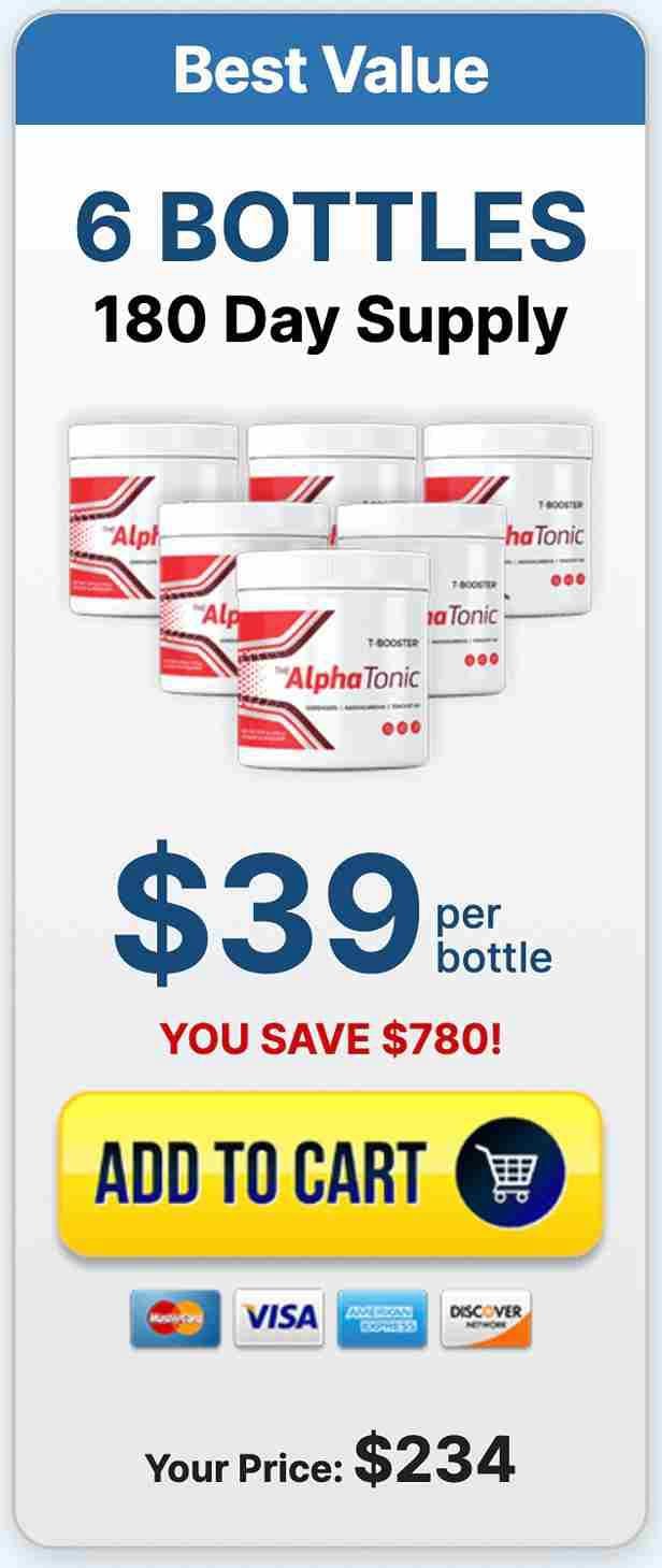 Alpha Tonic-180-days-supply